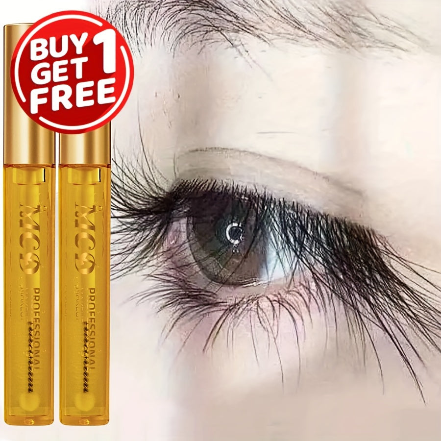 Natural Nourishing Eyelash Serum - Buy 1 Get 1 Free, Slender and Curling Eyelashes, Eye Cosmetics Gel Mascara cream