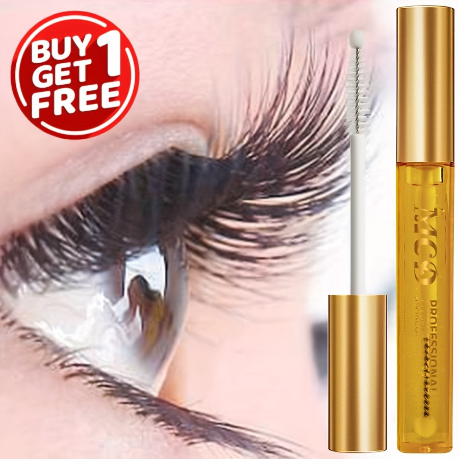 Natural Nourishing Eyelash Serum - Buy 1 Get 1 Free, Slender and Curling Eyelashes, Eye Cosmetics Gel Mascara cream